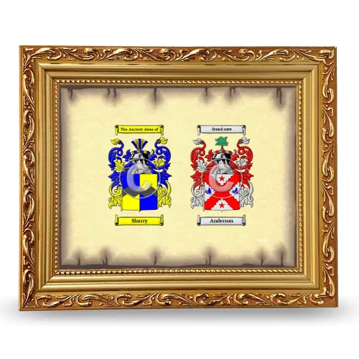 Anniversary Framed - Gold