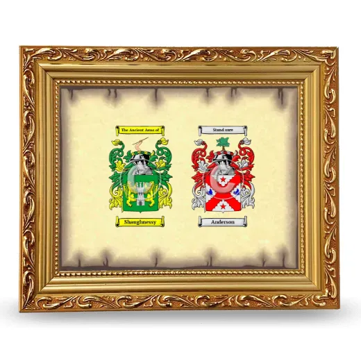 Anniversary Framed - Gold