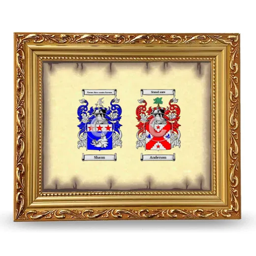 Anniversary Framed - Gold