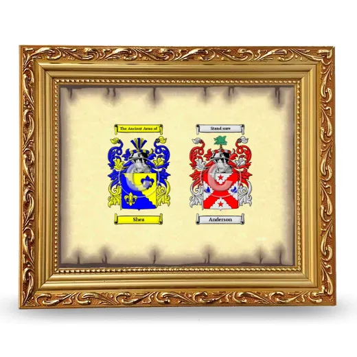 Anniversary Framed - Gold