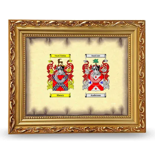 Anniversary Framed - Gold