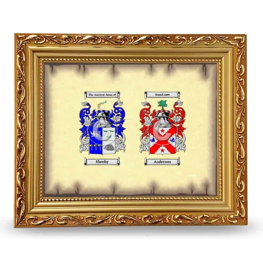 Anniversary Framed - Gold