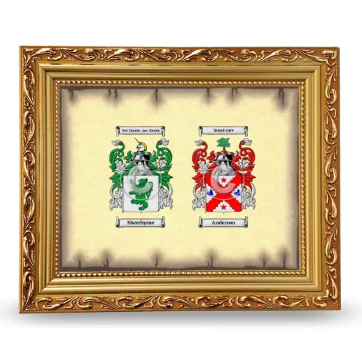 Anniversary Framed - Gold