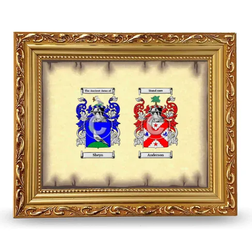 Anniversary Framed - Gold