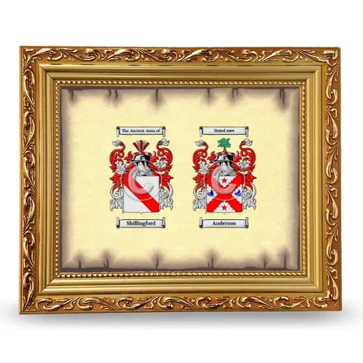 Anniversary Framed - Gold