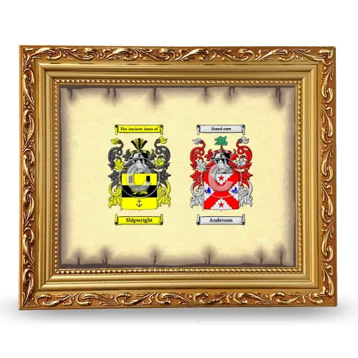 Anniversary Framed - Gold