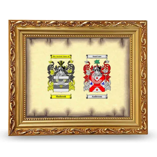 Anniversary Framed - Gold