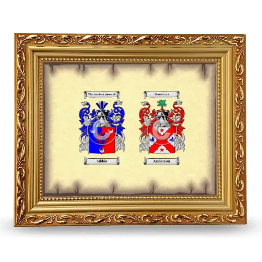 Anniversary Framed - Gold