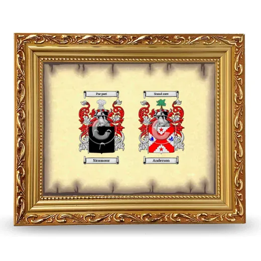 Anniversary Framed - Gold