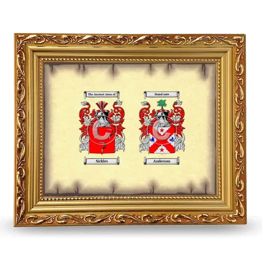 Anniversary Framed - Gold