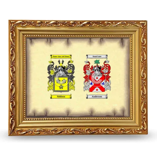 Anniversary Framed - Gold