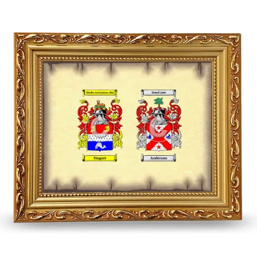 Anniversary Framed - Gold