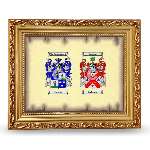 Anniversary Framed - Gold