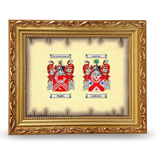 Anniversary Framed - Gold