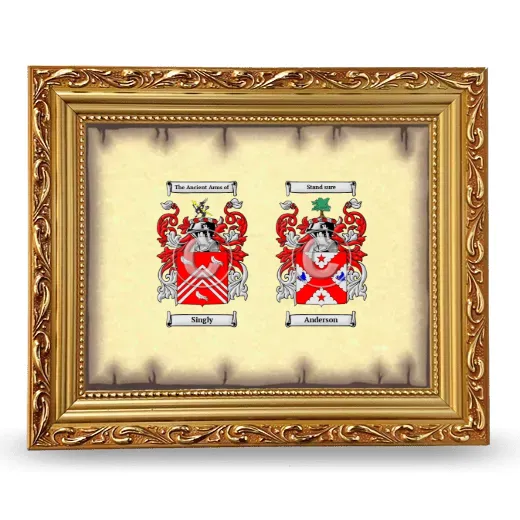 Anniversary Framed - Gold