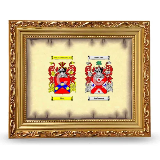 Anniversary Framed - Gold