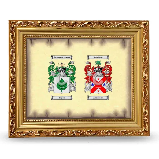 Anniversary Framed - Gold