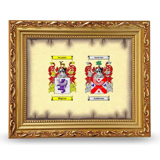 Anniversary Framed - Gold