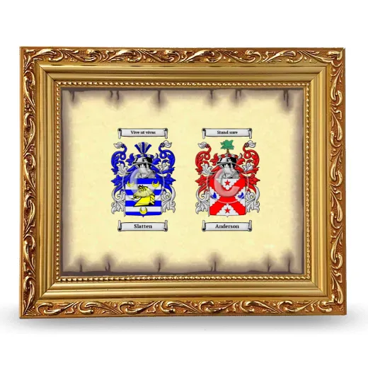 Anniversary Framed - Gold