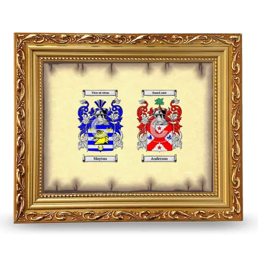 Anniversary Framed - Gold