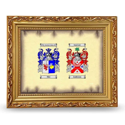 Anniversary Framed - Gold