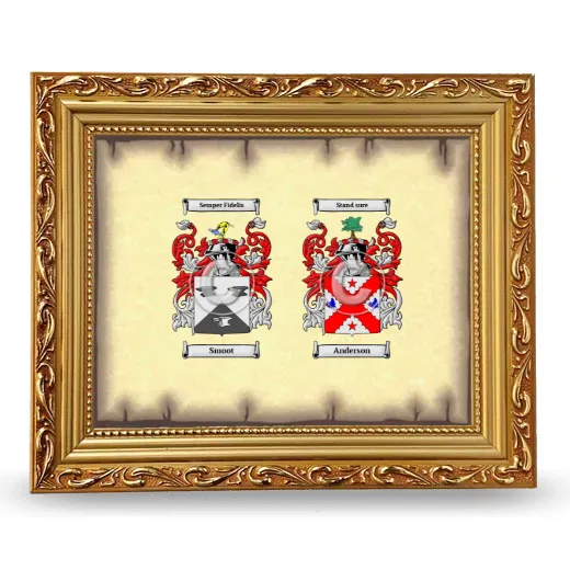 Anniversary Framed - Gold