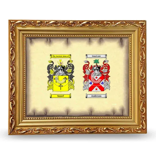 Anniversary Framed - Gold