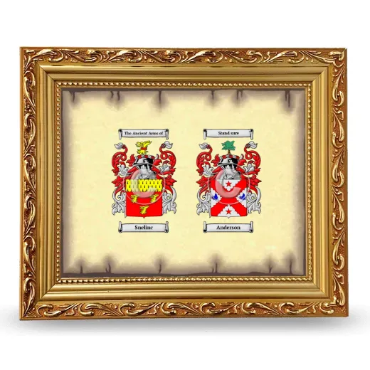 Anniversary Framed - Gold