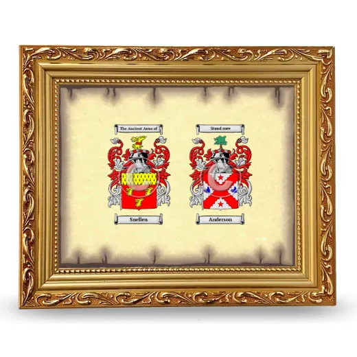 Anniversary Framed - Gold