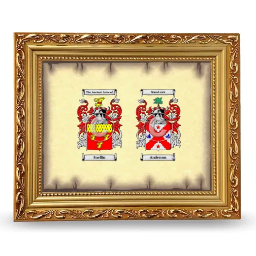 Anniversary Framed - Gold