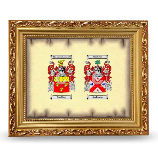 Anniversary Framed - Gold