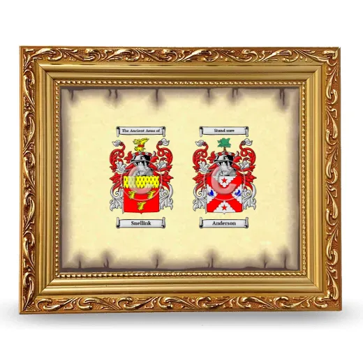 Anniversary Framed - Gold