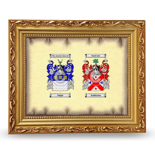 Anniversary Framed - Gold