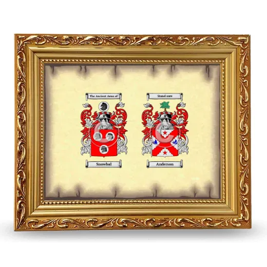 Anniversary Framed - Gold