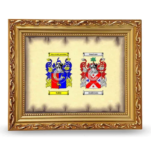 Anniversary Framed - Gold