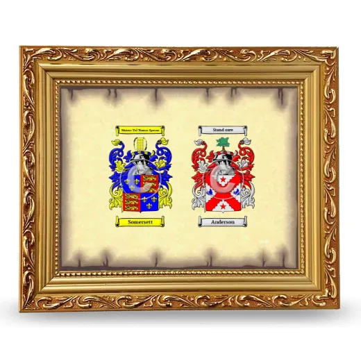 Anniversary Framed - Gold