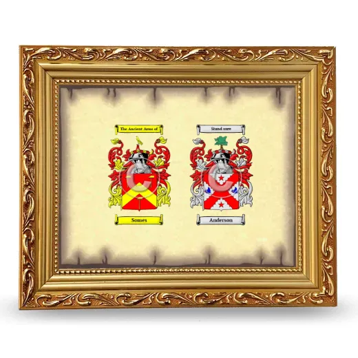 Anniversary Framed - Gold