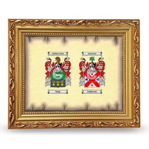 Anniversary Framed - Gold