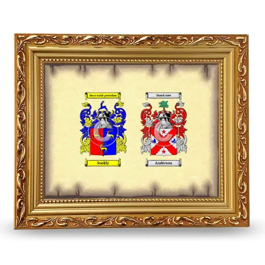 Anniversary Framed - Gold