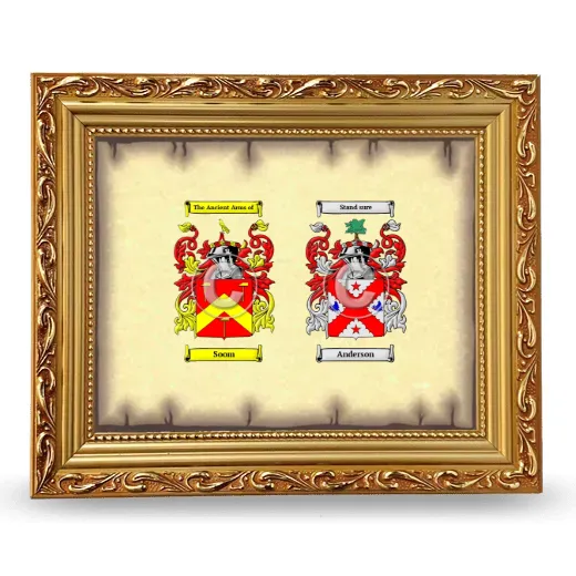 Anniversary Framed - Gold