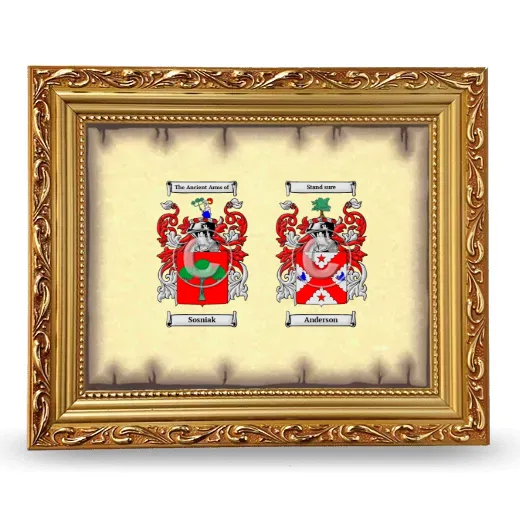 Anniversary Framed - Gold