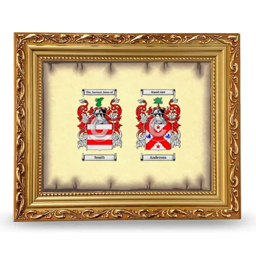 Anniversary Framed - Gold