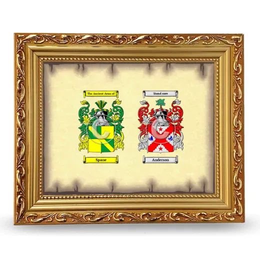 Anniversary Framed - Gold