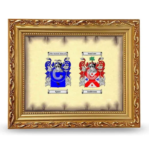 Anniversary Framed - Gold