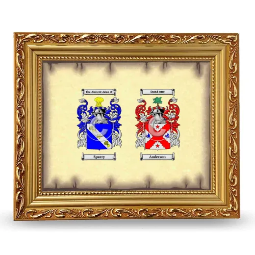 Anniversary Framed - Gold