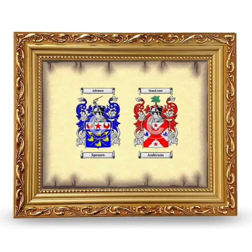 Anniversary Framed - Gold