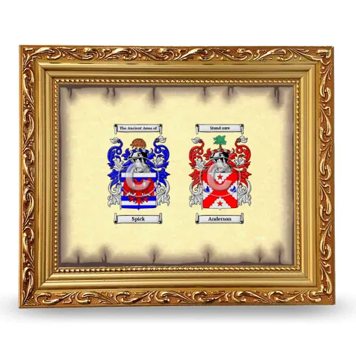 Anniversary Framed - Gold