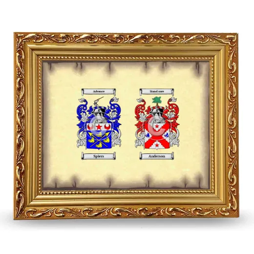 Anniversary Framed - Gold