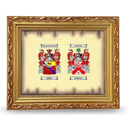 Anniversary Framed - Gold