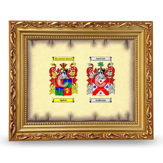 Anniversary Framed - Gold